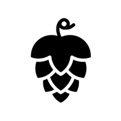 Hop cone - vector icon