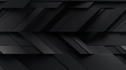 Obraz premium Dark black Geometric grid background Modern dark abstract texture seamless pattern