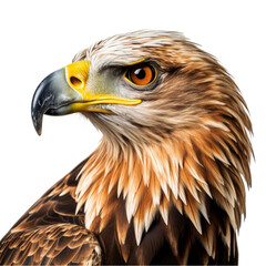 Naklejka premium eagle isolated on white background. With clipping path.