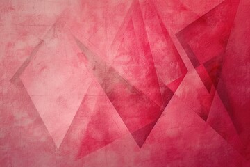 Red triangles background