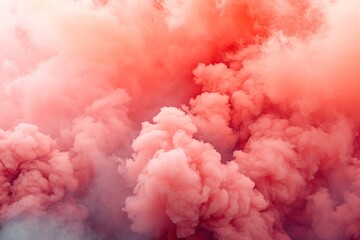 Red smoke background