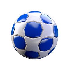 soccer ball isolated on white background. With clipping path.