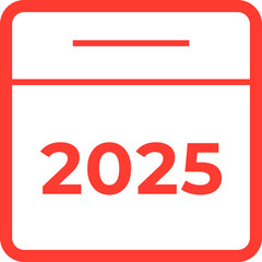 Vector simple icon calendar, month of the year, collection of calendar symbols.