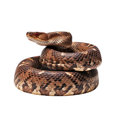 snake isolated on white background. With clipping path.