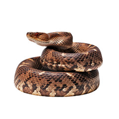 Obraz premium snake isolated on white background. With clipping path.