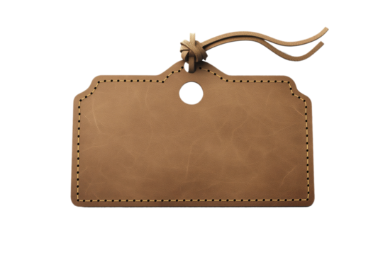 Digital png illustration of blank label, on a transparent background