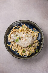 Delicious meat dishes in a restaurant or pub. Close-ups