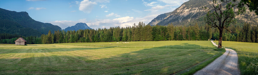 Bavarian mountain landscape