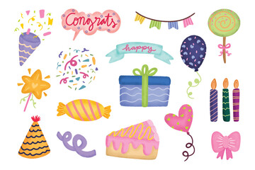 Cute Hand Drawn Special Day Celebration Element