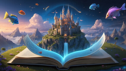 Ożywająca magia opowieści z otwartej książki