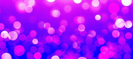 Purple bokeh background for banner, poster, event, celebrations, ad, and various design works