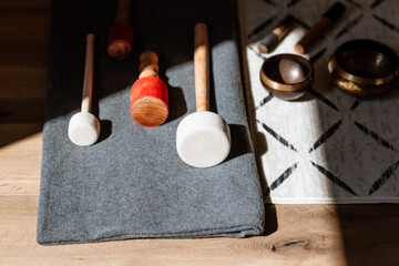 Bols tibétains et accessoires