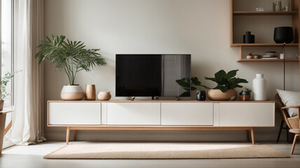 "Scandinavian Simplicity: Minimal Living Room Interior Design"