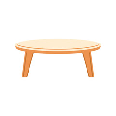 Side table icon Home decor Vector illustration