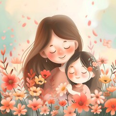 Mother's Day Illustration