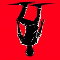 illustration of a person in a red hat