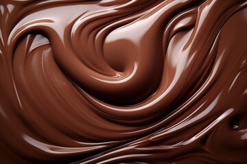 Melted chocolate texture