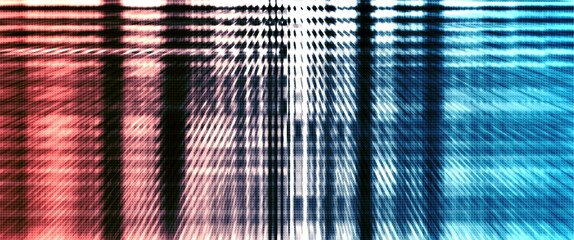 Obraz premium abstract blue and orange background