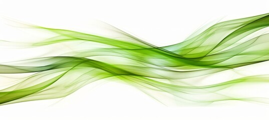 Green and black waves design background, modern digital art concept for creative projects.