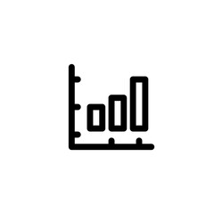 bar chart icon, logo, shape, symbol, arts, design, icon, bussiness, Progress