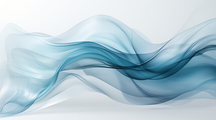Fototapeta premium Abstract white background with blue