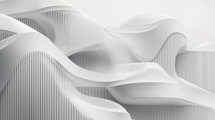 abstract background with a parametric facade
