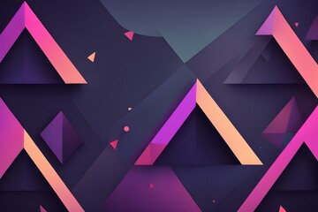 abstract background with triangles