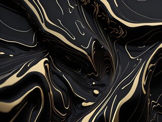 black and gold pattern