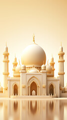 Obraz premium taj mahal in agra country