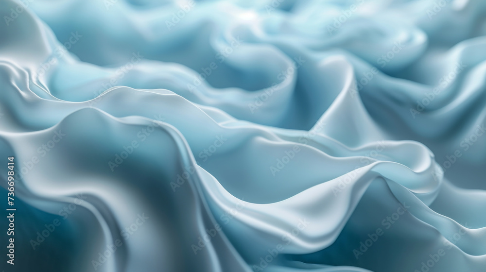 Poster smooth and soft the cool tones of felt press create a calming yet intriguing atmosphere resembling a