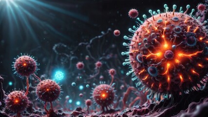 Virus bacteria and fungi, virus images, covid virus structure, in microscope covid virus structure, virus structure and function wallpaper