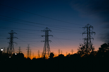 High transmission powers in the sunset