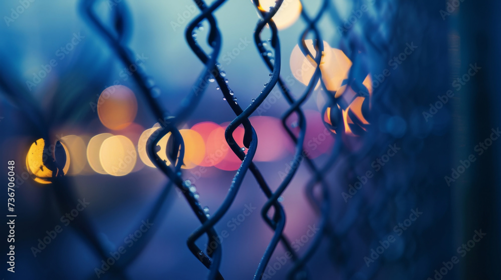 Poster the effortless flow of wire effortlessly conforming to its surroundings like a natural extension of 