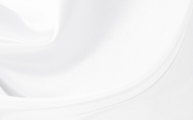 White gray satin texture that is white silver fabric silk background with beautiful soft blur pattern natural.