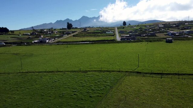 South Pan-American Highway E35, province of Pichincha, Romerillos sector, El Chaupi, Ecuador.