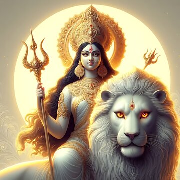 Maa Durga Portrait