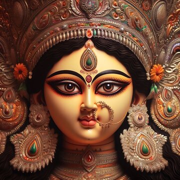 Maa Durga Portrait