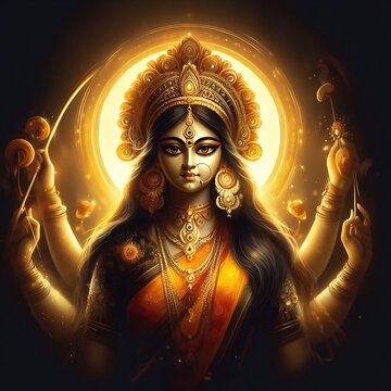 Maa Durga Portrait