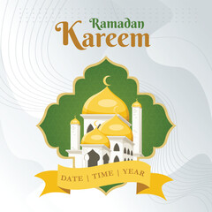 Ramadan kareem islamic greeting