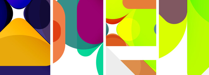 Geometric elements abstract backgrounds for wallpaper, business card, cover, poster, banner, brochure, header, website