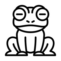 frog line icon