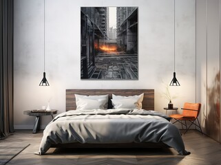 minimalist bedroom ideas, simple, elegant, comfortable