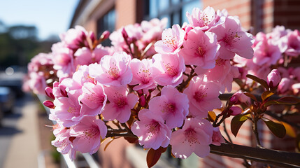 Beautiful Crape Myrtle Blossom flowers