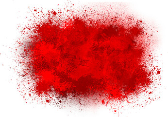 red paint splashes element