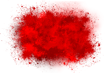 red paint splashes element