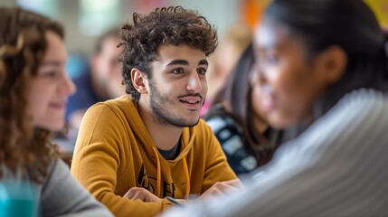 Classroom discussion and debate among students on different concepts and ideas
