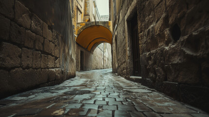 Exploring ancient city alleyways and streets as a metaphor for idea finding