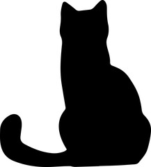 black cat silhouette illustrations, perfect for a wide range of creative projects. Each high-quality 