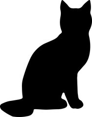 black cat silhouette illustrations, perfect for a wide range of creative projects. Each high-quality 