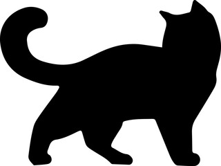 black cat silhouette illustrations, perfect for a wide range of creative projects. Each high-quality 